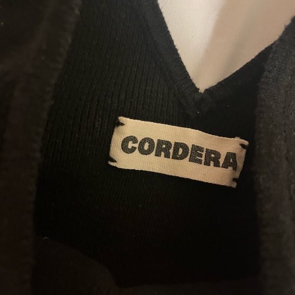 Cordera Long Knit Top, Black - Picture 3 of 4